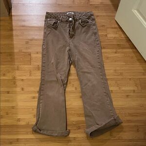 Garage Taupe Casual Pants
